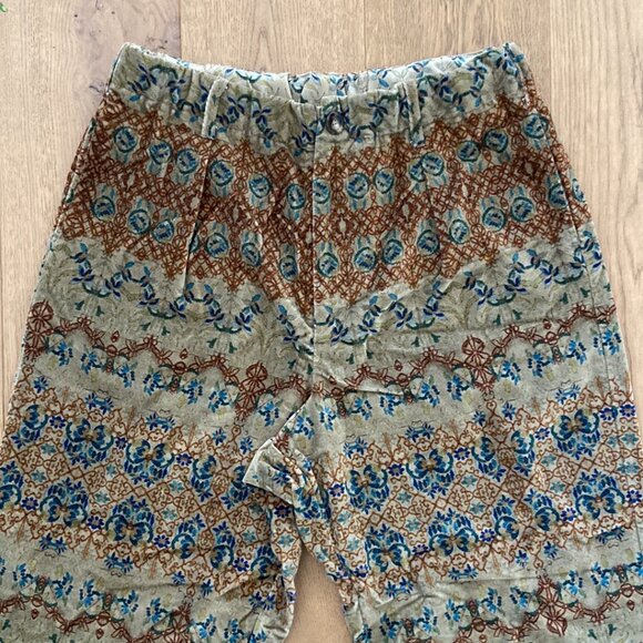 Patterned Wide-Leg Pants - Picture 8 of 16